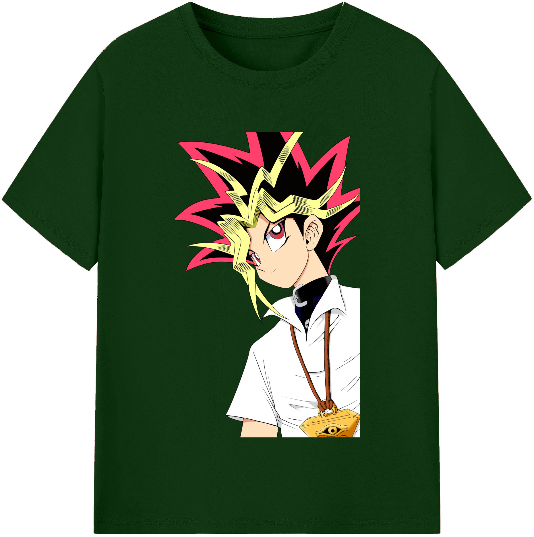 （画像用） 遊☆戯☆王 Yu-Gi-Oh! 綿100％半袖Tシャツ（フロントプリント）